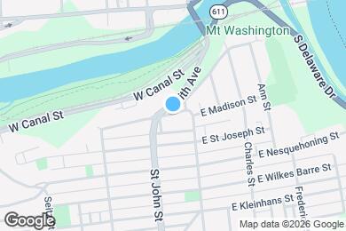 Map image of the property - 132 W Madison St