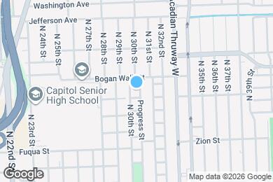 Map image of the property - 3120 Bond St