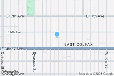 Map image of the property - 1557 1/2 Tamarac St