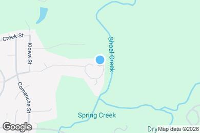 Map image of the property - 291 Shoal Creek Cir