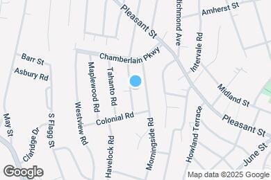 Map image of the property - 51 S Lenox St