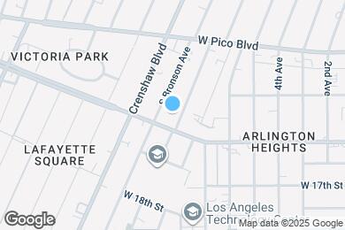 Map image of the property - 1509 12th Ave