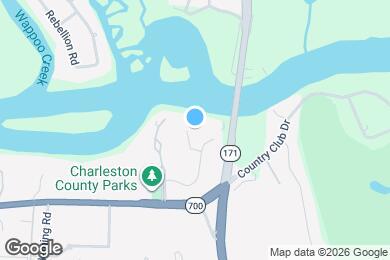 Map image of the property - 150 Wappoo Creek Dr