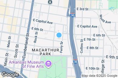 Map image of the property - 616 E 7th St