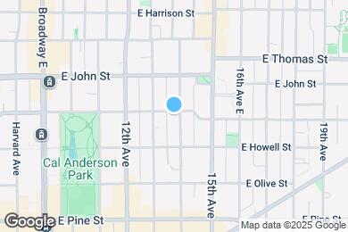 Map image of the property - 1333 E Denny Way