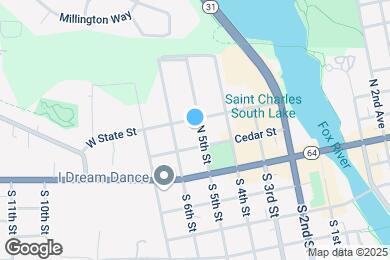 Map image of the property - 115 N 5th St