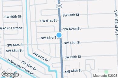 Map image of the property - 10700 SW 63rd St