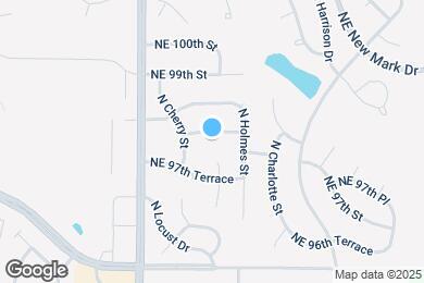 Map image of the property - 515 NE 98th Terrace