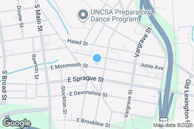 Map image of the property - 235 E Monmouth St