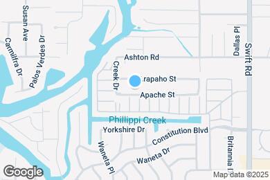 Map image of the property - 2429 Apache St