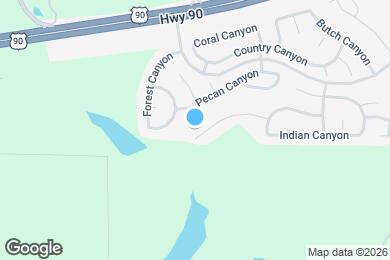 Map image of the property - 11423 Fire Canyon