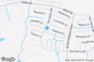 Map image of the property - 703 Harland Ct