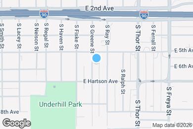 Map image of the property - 521 S Greene St