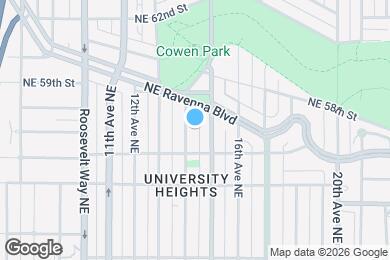Map image of the property - 5620 University Way NE