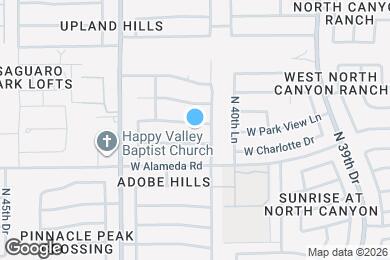 Map image of the property - 4117 W Park View Ln