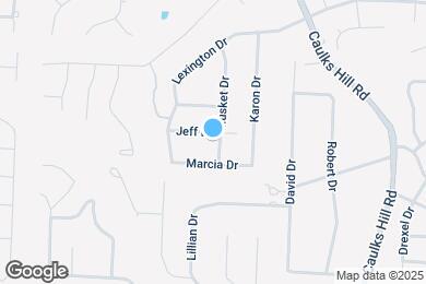 Map image of the property - 1167 Musket Dr