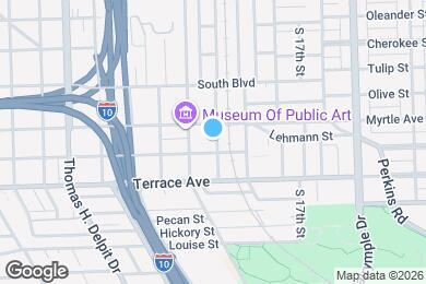 Map image of the property - 1124 S 14th St