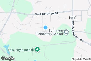 Map image of the property - 1111 SW Yorktown Glen