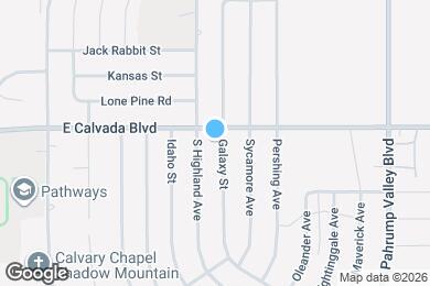 Map image of the property - 1920 Galaxy St