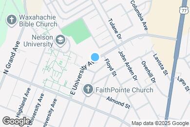 Map image of the property - 506 E University Ave
