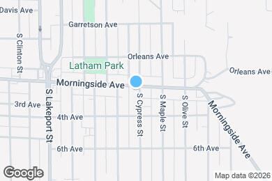Map image of the property - 2001 S Cypress St
