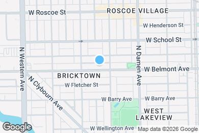 Map image of the property - 2120 W Belmont Ave