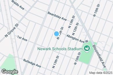 Map image of the property - 157 N 15th St