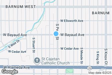 Map image of the property - 111 S Perry St