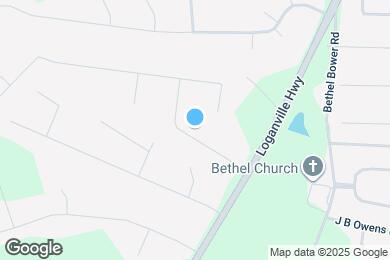 Map image of the property - 615 Bridle Creek Dr