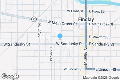 Map image of the property - 408 S West St