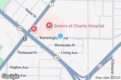 Map image of the property - 129 Kensington Ave