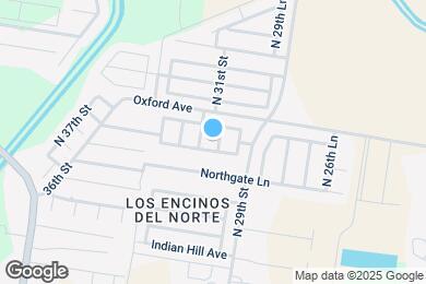Map image of the property - 9205 N 30th St