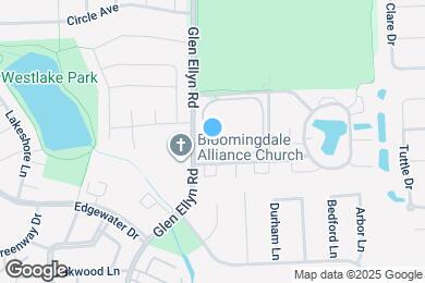 Map image of the property - Deer Glen Apartments