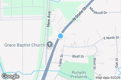 Map image of the property - 620 N State St