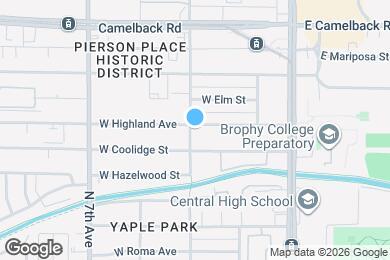 Map image of the property - 171 W Highland Ave