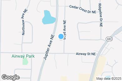 Map image of the property - 4675 Boyd Ave NE