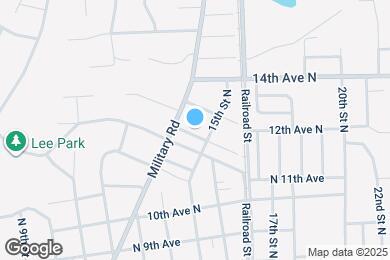 Map image of the property - 1409 12th Ave N
