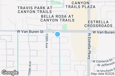 Map image of the property - 15713 W Woodlands Ave