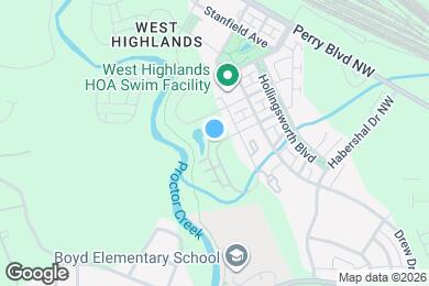 Map image of the property - 920 Westmoreland Circle Northwest