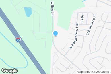 Map image of the property - 400 Willow Ln