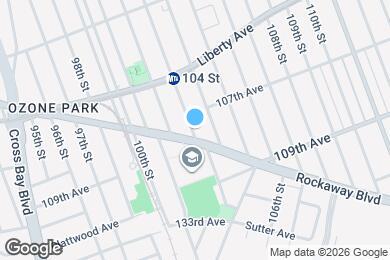 Map image of the property - 107-15 103rd St