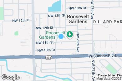 Map image of the property - 2921 NW 11th St