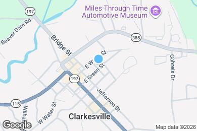 Map image of the property - 160 Adams St