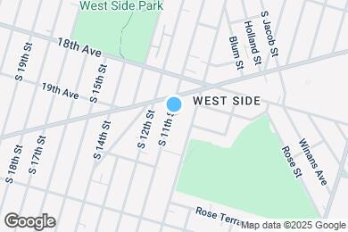 Map image of the property - 652 S 11th St