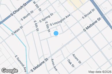 Map image of the property - 724 S Broad St