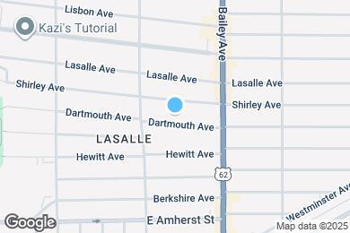 Map image of the property - 220 Dartmouth Ave