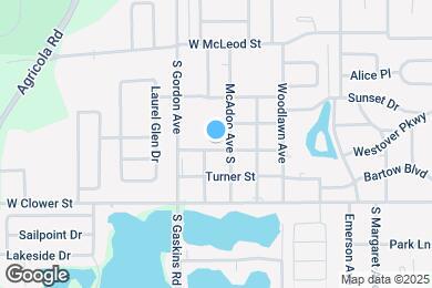Map image of the property - 1130 W Mizell St