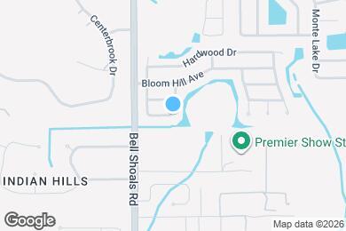 Map image of the property - 4637 Cabbage Palm Dr