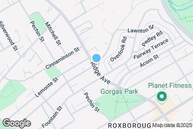 Map image of the property - 6601 Ridge Ave