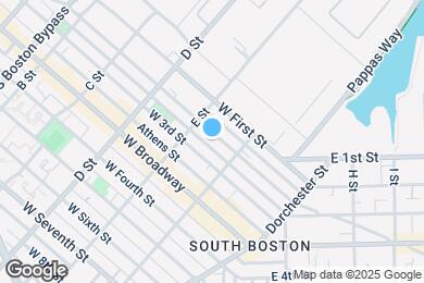 Map image of the property - 335 W 2nd St